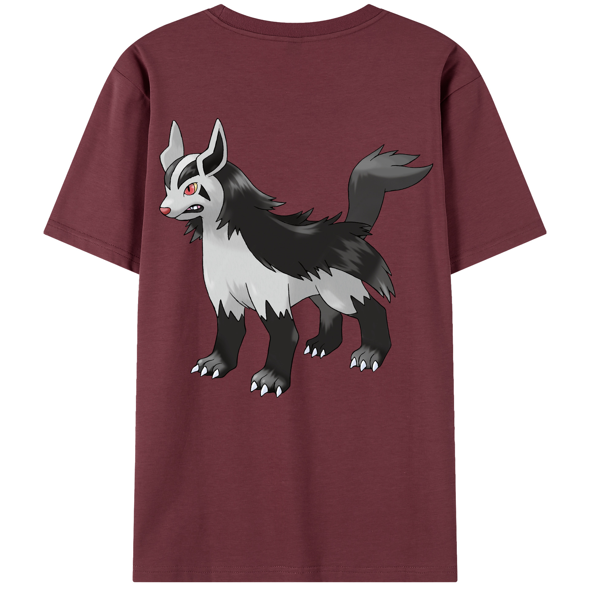 （画像用） ポケットモンスター Pokémon 綿100％半袖Tシャツ（背面プリント）